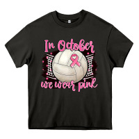 Asphalt in october we wear pink volleyball Heavy Core Tee - BarkalooDesign