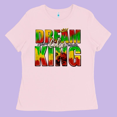 Ladies Tee dream like king with crown