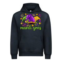 Navy Mardi Gras with jester hat Urban Hoodie - HowdyJamesFarm