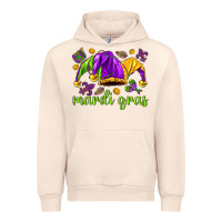 Sandshell Mardi Gras with jester hat Urban Hoodie - HowdyJamesFarm