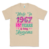 Mushroom made in 1967, 55 years of being awesome Classic Tee - Jasminsmagicworld