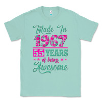 Seafoam made in 1967, 55 years of being awesome Classic Tee - Jasminsmagicworld