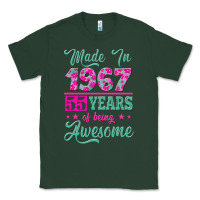 Sports Green made in 1967, 55 years of being awesome Classic Tee - Jasminsmagicworld