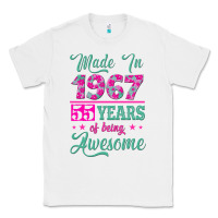 White made in 1967, 55 years of being awesome Classic Tee - Jasminsmagicworld
