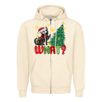 Sandshell christmas  cat  what Zipper Hoodie - MaliasSmallBusiness