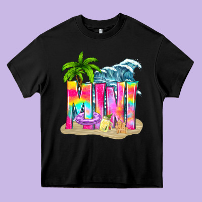Summer Mini Heavy Core Tee Designed By Texasbilliewilder