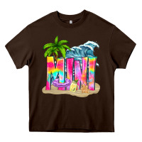 Chocolate Brown summer mini Heavy Core Tee - texasbilliewilder
