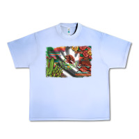 Grape Ice mexico flag sunflowers roses and cactus with serape aztec and leopard Urban Heavy Tee - Artiststas