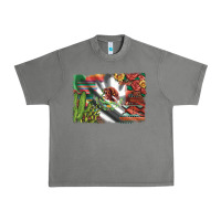 Tornado mexico flag sunflowers roses and cactus with serape aztec and leopard Urban Heavy Tee - Artiststas
