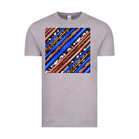 Vintage Zinc western america seamless pattern Vintage Tee - BundleAndBundleShop