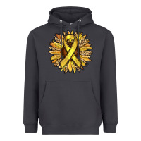 Smoke Child Cancer Awareness Sunflower Heavyweight Hoodie - RanaPortraitStore