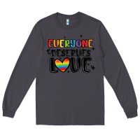 Smoke everyone deserves love Long Sleeve Tee - MaliasSmallBusiness
