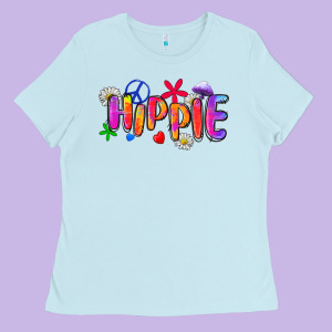 Hippie Ladies Tee Designed By Zillion Design Studio