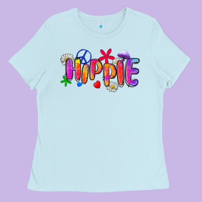 Hippie Ladies Tee Designed By Zillion Design Studio