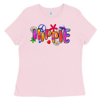 Bubblegum Pink hippie Ladies Tee - Zillion Design Studio
