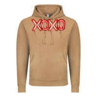 Vintage Camel Valentine's Day Xoxo Balloon Vintage Hoodie - Artiststas