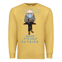 Antique Gold Bernie it's Cold Outside Premium Sweatshirt - Bettercallsaul