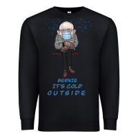 Black Bernie it's Cold Outside Premium Sweatshirt - Bettercallsaul