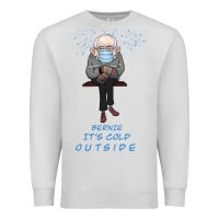 Dove Grey Bernie it's Cold Outside Premium Sweatshirt - Bettercallsaul