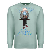 Seafoam Bernie it's Cold Outside Premium Sweatshirt - Bettercallsaul