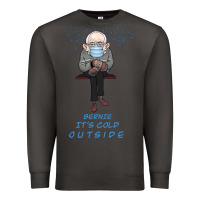 Smoke Bernie it's Cold Outside Premium Sweatshirt - Bettercallsaul