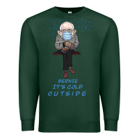 Sports Green Bernie it's Cold Outside Premium Sweatshirt - Bettercallsaul