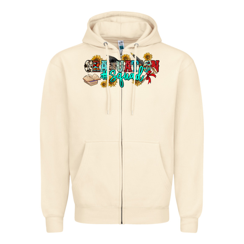 Graduation Squad Zipper Hoodie by NancyCooperArtShop | Teevron