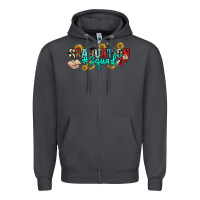 Smoke graduation squad Zipper Hoodie - NancyCooperArtShop