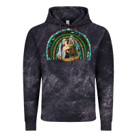 Cloud Black holy family rainbow Vintage Hoodie - RanaPortraitStore