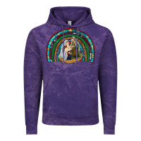 Cloud Purple holy family rainbow Vintage Hoodie - RanaPortraitStore