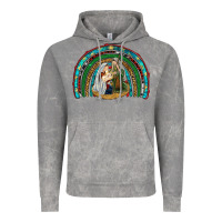 Cloud Rock holy family rainbow Vintage Hoodie - RanaPortraitStore