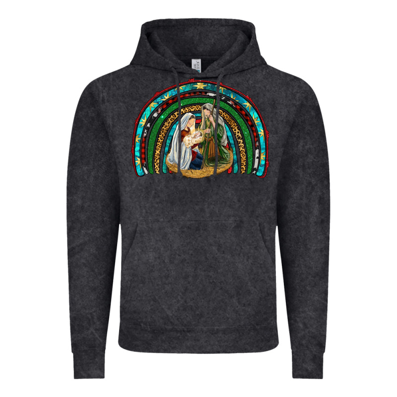 Holy Family Rainbow Vintage Hoodie by RanaPortraitStore | Teevron