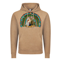 Vintage Coffee holy family rainbow Vintage Hoodie - RanaPortraitStore