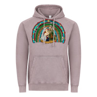 Vintage Zinc holy family rainbow Vintage Hoodie - RanaPortraitStore