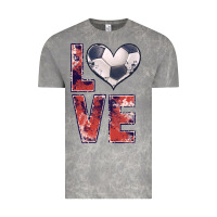 Cloud Rock soccer love Vintage Tee - JahusDesignShop