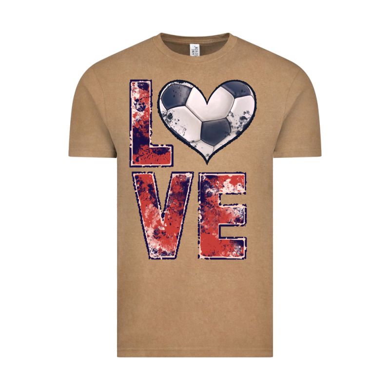 Soccer Love Vintage Tee by JahusDesignShop | Teevron