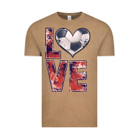 Vintage Coffee soccer love Vintage Tee - JahusDesignShop