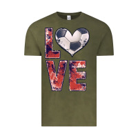 Vintage Olive soccer love Vintage Tee - JahusDesignShop