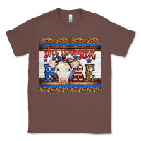 Chestnut Western Star Spangled Baby Cow Classic Tee - LillyAllenDesigns