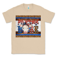 Mushroom Western Star Spangled Baby Cow Classic Tee - LillyAllenDesigns
