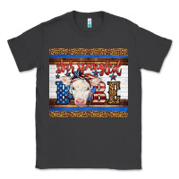Smoke Western Star Spangled Baby Cow Classic Tee - LillyAllenDesigns