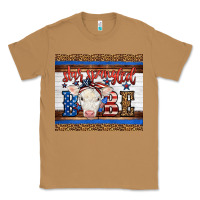 Toasted Coconut Western Star Spangled Baby Cow Classic Tee - LillyAllenDesigns
