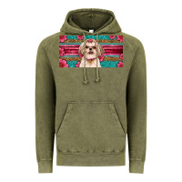 Vintage Olive Western Shih Tzu License Plate Design Vintage Hoodie - JahusDesignShop
