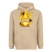 Mushroom Childhood Cancer gnome Heavyweight Hoodie - RanaPortraitStore