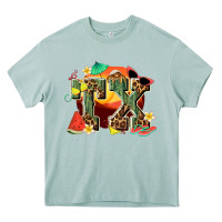 Arona summer tx Heavy Core Tee - texasbilliewilder