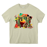 Mossy summer tx Heavy Core Tee - texasbilliewilder