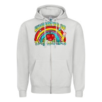 Dove Grey educator of tiny humans Zipper Hoodie - NancyCooperArtShop