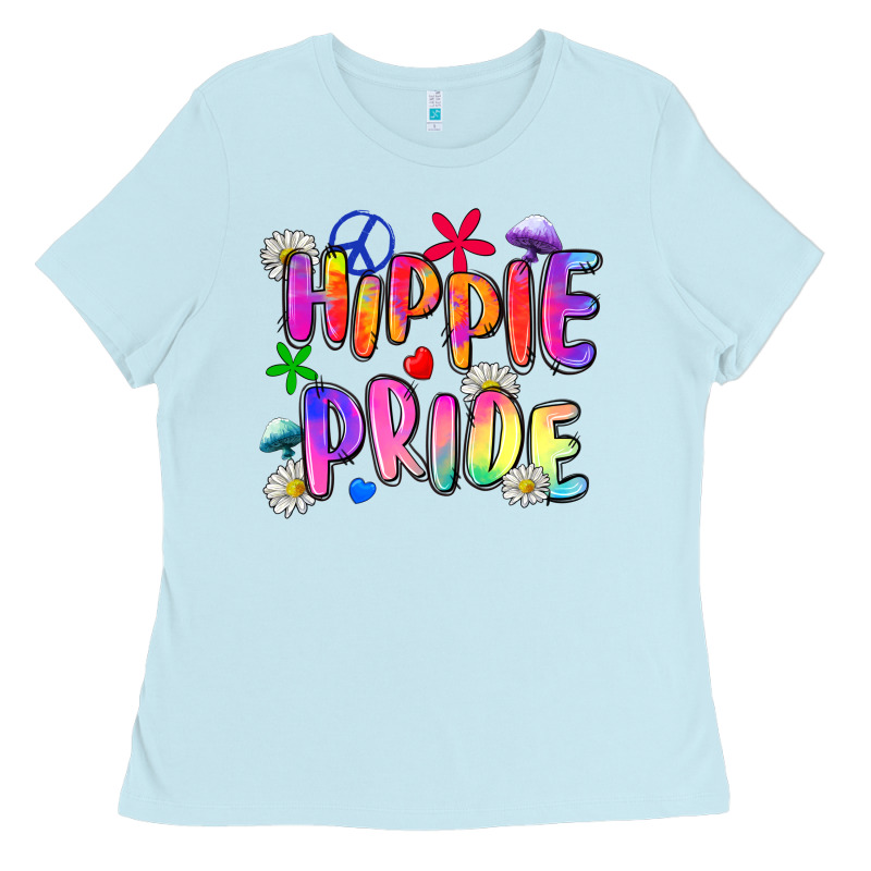 Hippie Pride Ladies Tee by Zillion Design Studio | Teevron