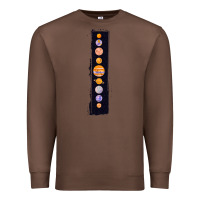 Chestnut Planets Colour Premium Sweatshirt - Bettercallsaul