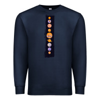 Navy Planets Colour Premium Sweatshirt - Bettercallsaul